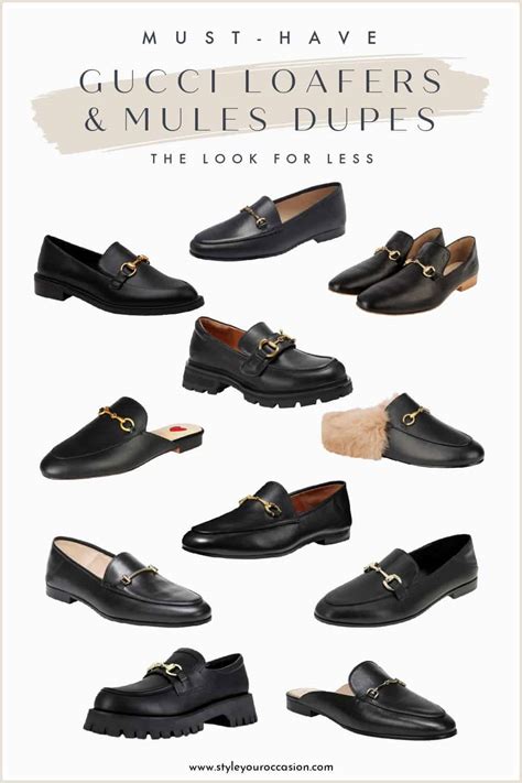 gucci black loafer dupes|gucci loafers zara.